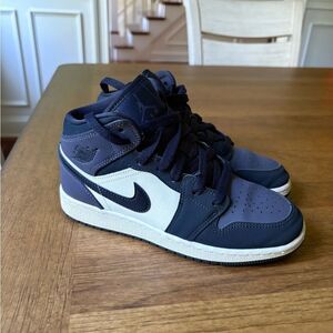 Nike Air Jordan Sneakers - Navy and Purple